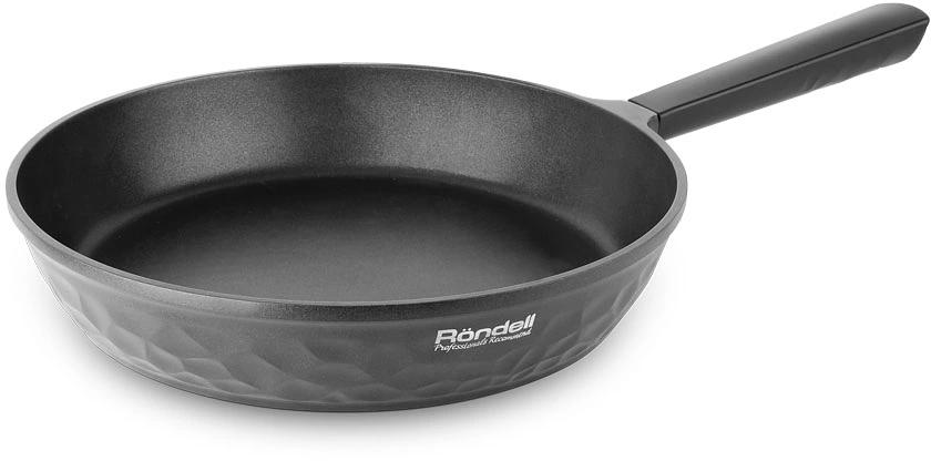 Сковорода Rondell ArtDeco RDA-1257 круглая 28см покрытие: TriTitan ручка несъемная (без крышки) черный фото 1