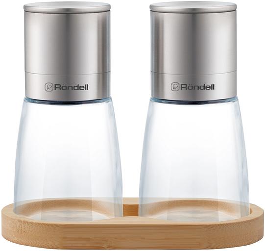 Мельница для перца/соли Rondell Cayenna RD-1802 стальной наб.:2предм. фото 1