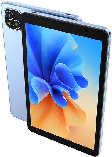 Планшет Digma Q8 SC9863A (1.6) 8C RAM3Gb ROM32Gb 8" IPS 800x1200 4G 2Sim Android 14 голубой 5Mpix 2Mpix BT WiFi microSD 128Gb 4500mAh фото 6