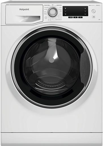 Стиральная машина Hotpoint NSD 6239 S VE RU класс: A загр.фронтальная макс.:6кг белый инвертер фото 1