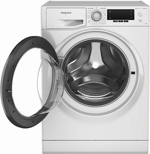 Стиральная машина Hotpoint NSD 6239 S VE RU класс: A загр.фронтальная макс.:6кг белый инвертер фото 2
