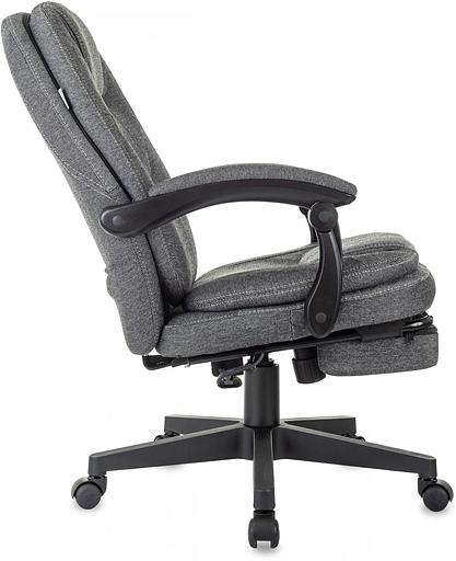 Кресло руководителя Бюрократ CH-868MSG-BF серый 3C1 крестов. пластик подст.для ног пластик черный фото 6