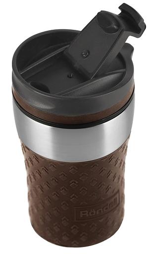 Термокружка для напитков Rondell The Morning Mocco RDS-1162 0.26л. коричневый картонная коробка фото 3
