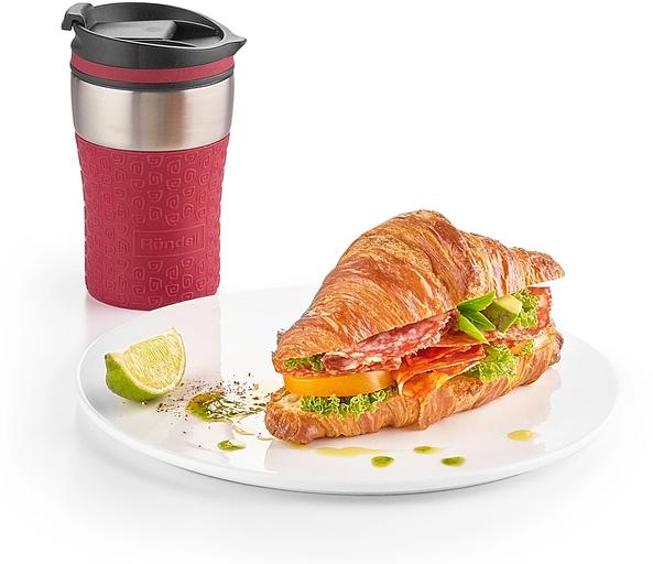 Термокружка для напитков Rondell The Morning Red RDS-1163 0.26л. красный картонная коробка фото 5