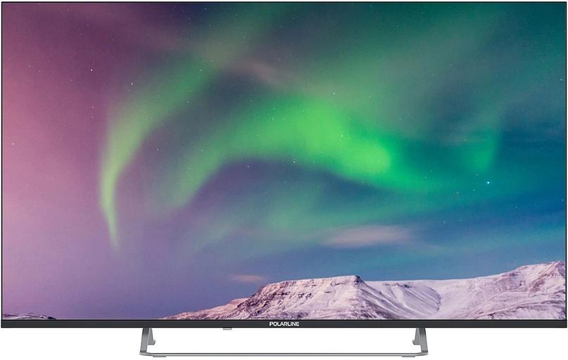 Телевизор LED PolarLine 50" 50PQ71STC-SM черный 4K Ultra HD 60Hz DVB-T DVB-T2 DVB-C WiFi Smart TV (RUS) фото 1