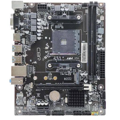 CBR A320 { Chipset A320, Socket AM4, 2*DDR4, mATX, VGA+HDMI, 1*PCIEx16/1*PCIEx1/1*M.2, 4*SATA3, 2*USB2.0 + 2*USB3.0, LAN 1Gb} БЕЗ УПАКОВКИ фото 1