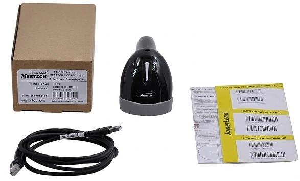 Сканер штрих-кода Mertech 1300GS 2m 2D черный (4895) фото 8