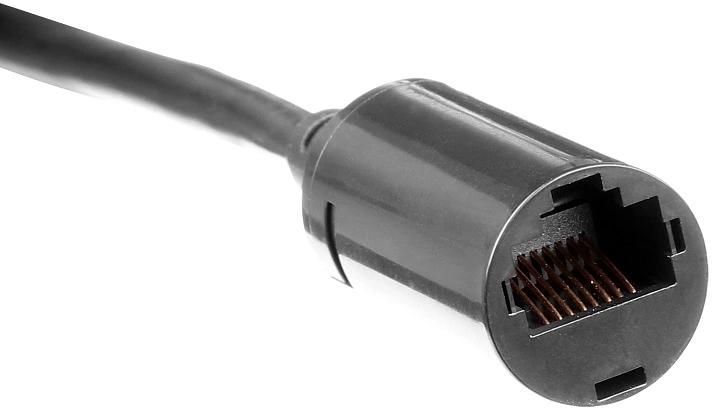 Патч-корд Lanmaster LAN-PCEXT/U5E-3.0-GY UTP RJ-45 мод.-вилка RJ-45 кат.5E 3м серый LSZH (уп.:1шт) фото 2