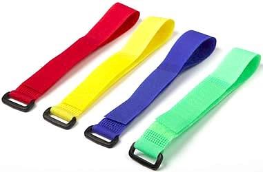 Хомут-липучка Lanmaster LAN-VCM180-GN 180x12мм (упак:20шт) нейлон/полиэтилен внутри помещений зеленый фото 3