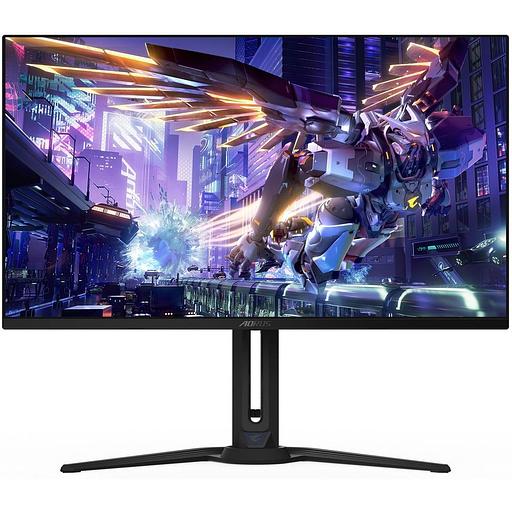 Монитор 31.5" Gigabyte AORUS FO32U2P-EK Black (QD-OLED, 3840 х 2160, 240Hz, 250 cd/m, 1000:1, 2xHDMI 2.1, DP 2.1, DP 1.4 3xUSB 3.2, USB Type-C) фото 1