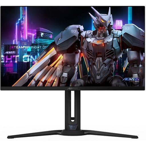 Монитор 27" Gigabyte AORUS FO27Q2-EK Black (OLED, 2560×1440, 240Hz, 250 cd/m, 1000:1, 2xHDMI 2.1, DP 1.4 3xUSB 3.2, USB Type-C) фото 1