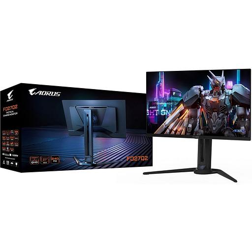Монитор 27" Gigabyte AORUS FO27Q2-EK Black (OLED, 2560×1440, 240Hz, 250 cd/m, 1000:1, 2xHDMI 2.1, DP 1.4 3xUSB 3.2, USB Type-C) фото 7
