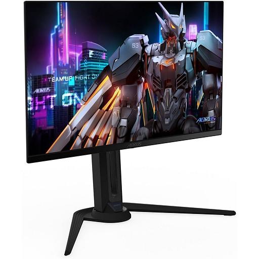 Монитор 27" Gigabyte AORUS FO27Q3-EK Black (OLED, 2560 x 1440, 360Hz, 0.03мс, 250cd/m, 1.5M:1, 2xHDMI-2.1, DP-1.4, 3xUSB3.2, USB Type-C ) фото 3
