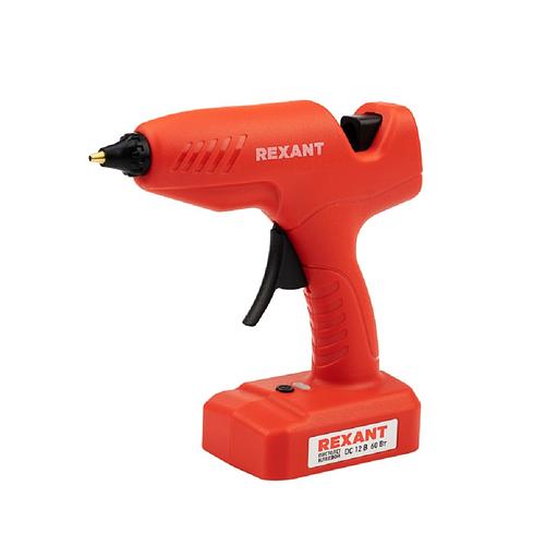 Rexant (12-1553) Пистолет клеевой, 60Вт, 11мм, ЭКСПЕРТ, аккумуляторный, коробка фото 1