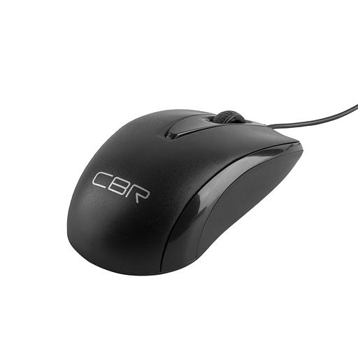 CBR CM 124 Black USB, Мышь офисн., 1000dpi, 3 кн., 1,5 м фото 1