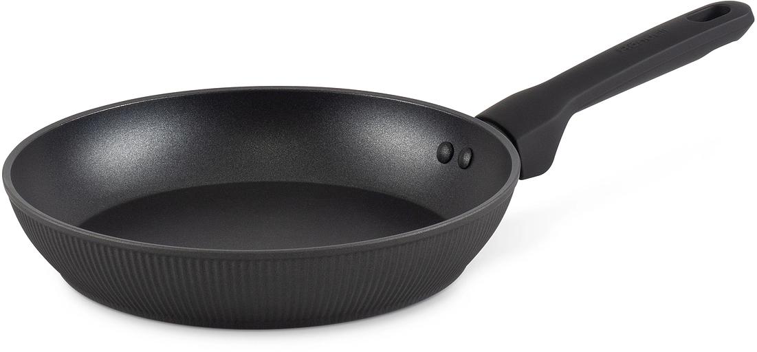 Сковорода Rondell Shell RDA-1927 круглая 20см покрытие: Xylan Plus ручка несъемная (без крышки) темно-серый фото 1