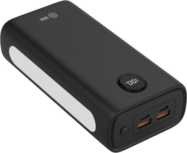 Мобильный аккумулятор Cactus CS-PBFSJA-30000 30000mAh 4.5A 2xUSB-A/USB-C черный фото 2