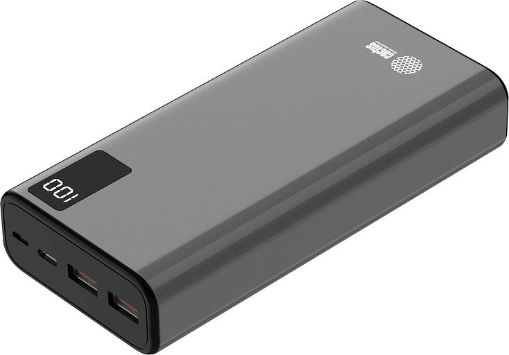 Мобильный аккумулятор Cactus CS-PBFSFA-20000 20000mAh 4.5A 2xUSB-A/USB-C серый фото 2