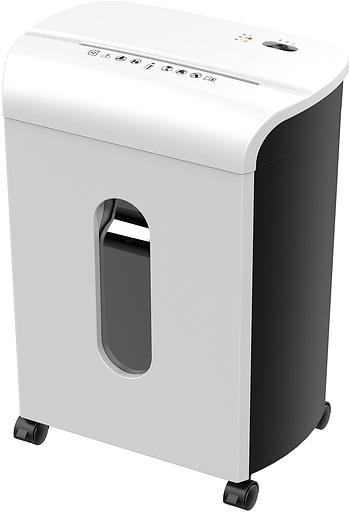 Шредер Cactus CS-SH-K4 белый (секр.P-4) фрагменты 12лист. 17лтр. скрепки скобы пл.карты фото 1