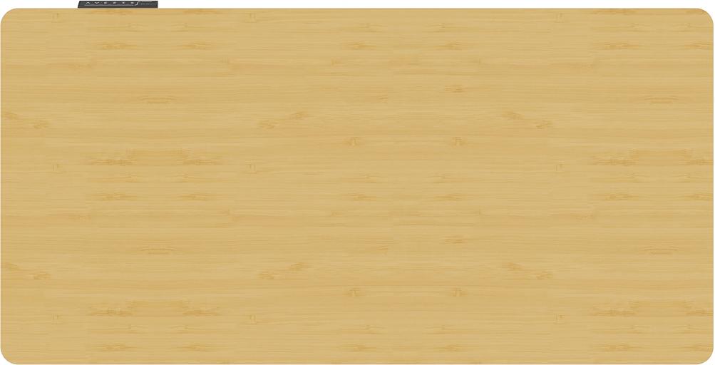 Стол для компьютера Cactus CS-ED-WTBAM столешница бамбук бежевый каркас белый фото 5