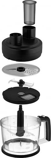 Блендер погружной Rondell RDE-1307 1200Вт черный/серебристый фото 10