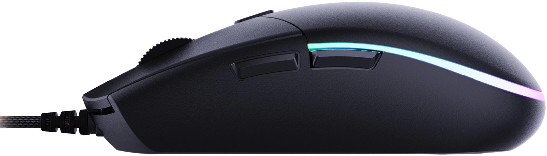 Мышь Acer Nitro OMW400 черный оптическая 6400dpi USB (ZL.MCEEE.02U) фото 2