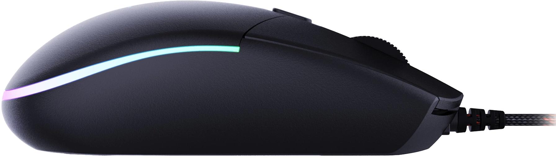 Мышь Acer Nitro OMW400 черный оптическая 6400dpi USB (ZL.MCEEE.02U) фото 3