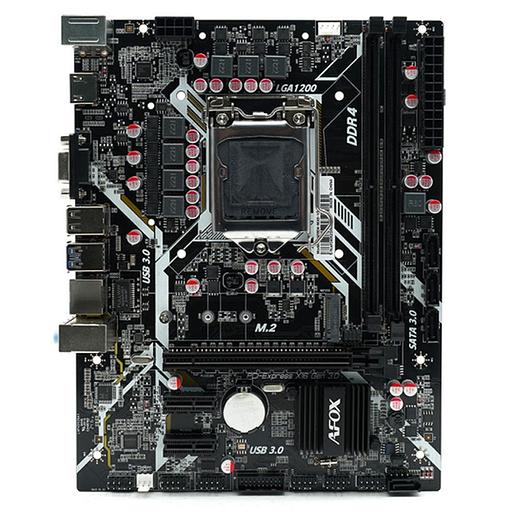 Материнская плата Afox IH410D4-MA5-V4 Motherboard H460 giga lan Micro-ATX фото 1