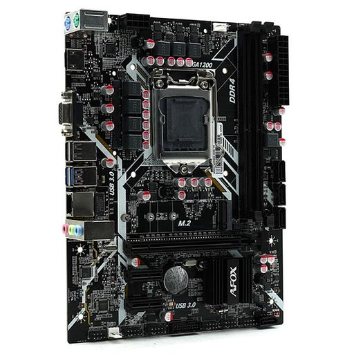 Материнская плата Afox IH410D4-MA5-V4 Motherboard H460 giga lan Micro-ATX фото 2