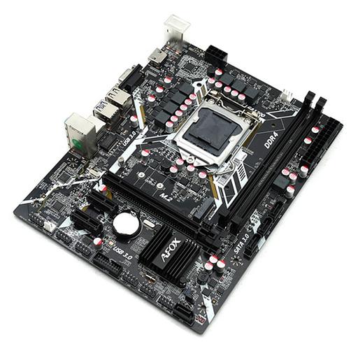 Материнская плата Afox IH410D4-MA5-V4 Motherboard H460 giga lan Micro-ATX фото 3
