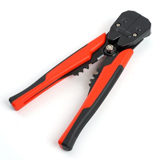 Инструмент для зачистки кабеля и обжима гильз и наконечников 0,2-6мм фото 3