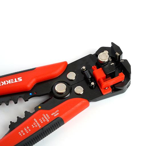 Инструмент для зачистки кабеля и обжима гильз и наконечников 0,2-6мм фото 4