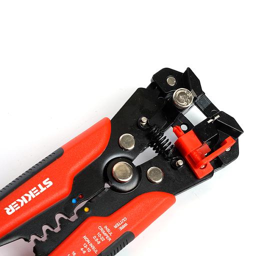 Инструмент для зачистки кабеля и обжима гильз и наконечников 0,2-6мм фото 5