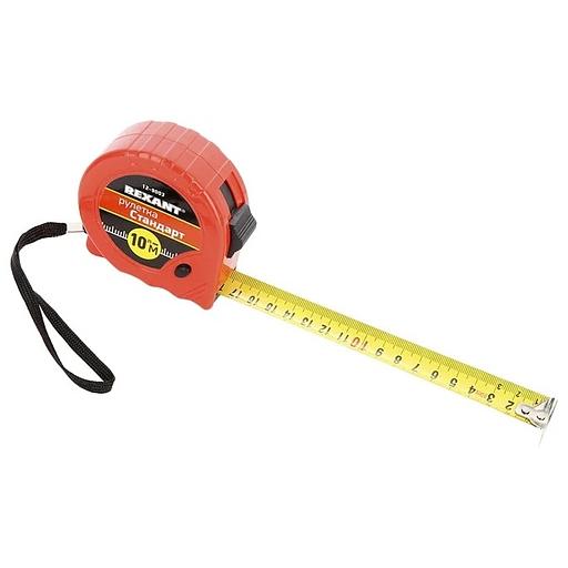 REXANT (12-9003) Рулетка измерительная «Стандарт», 10 м х 25 мм фото 1