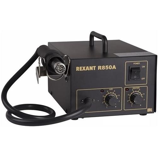 Rexant 12-0716 Паяльная станция (термофен) термовоздушная 150-500°С (R850A) фото 1