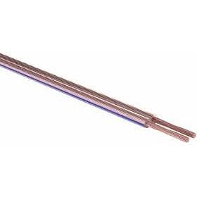 Rexant 01-6205-3-10 Кабель акустический, 2х1.00 мм2, прозрачный BLUELINE, 10 м. фото 1