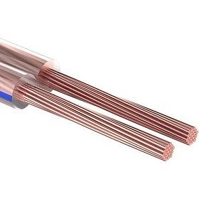 Rexant 01-6204-3 Кабель акустический, 2х0.75 мм2, прозрачный BLUELINE, 100 м. фото 1