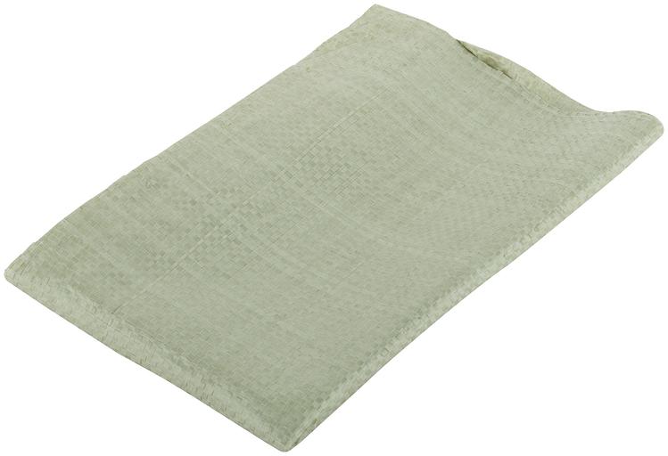 Мешок для строительного мусора тканый полипропиленовый зеленый 36 гр, 950х550 мм фото 2