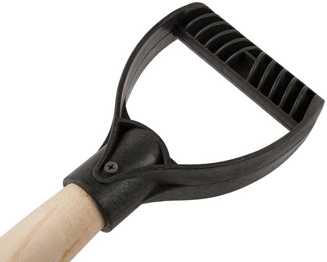 Лопата штыковая, ''рельсовая сталь'', с деревянным фото 4