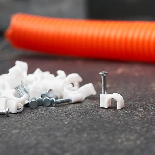 REXANT (07-4004) Крепеж кабеля "круглый" 4 мм. (упак.500 шт.) фото 2