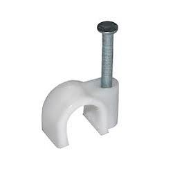 REXANT (07-4007) Крепеж кабеля "круглый" 7 мм. (упак. 10 шт.) фото 1