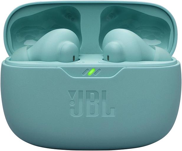Гарнитура внутриканальные JBL Wave Beam синий беспроводные bluetooth в ушной раковине (JBLWBEAM2BLU) фото 6