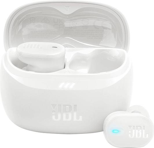 Гарнитура внутриканальные JBL Tune Buds белый беспроводные bluetooth в ушной раковине (JBLTBUDS2WHT) фото 1