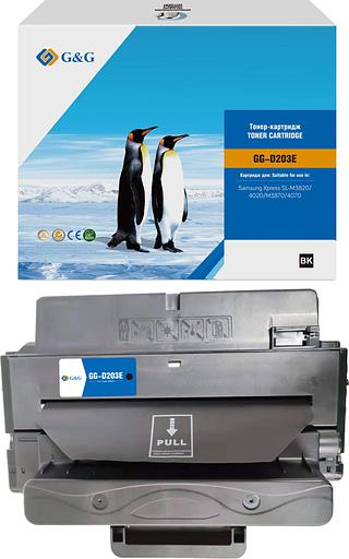 Картридж лазерный G&G GG-D203E MLT-D203E черный (10000стр.) для Samsung Xpress SL-M3820/4020/M3870/4070 фото 1