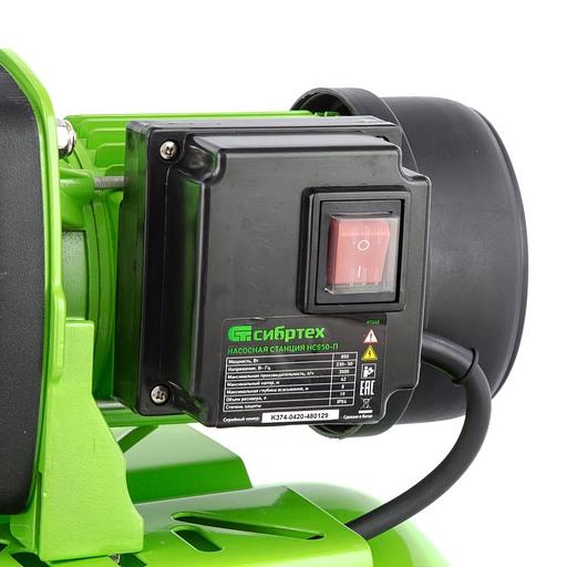 Насосная станция напорный Сибртех НС850-П 850Вт 3500л/час (97248) фото 6