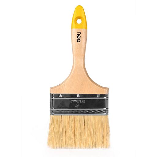 Отделочный инструмент Deli Кисть малярная с деревянной ручкой Deli DL509124 100мм фото 1