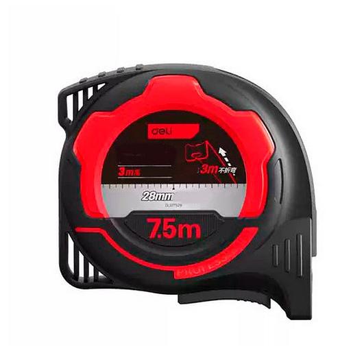 Измерительный и разметочный инструмент Deli Рулетка Deli DL377528 7,5м*28мм, метрическая фото 1