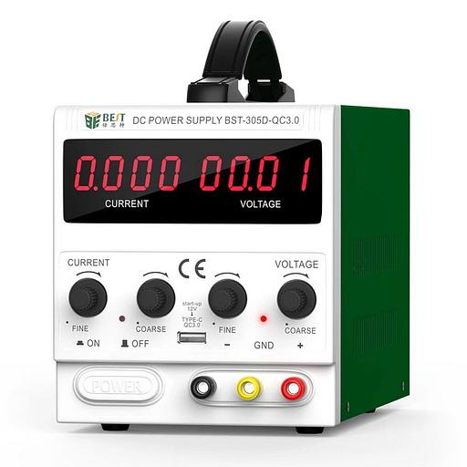 Лабораторный источник питания BST-305D 30В, 5А, цифровой дисплей, 1 канал, пост. ток фото 1