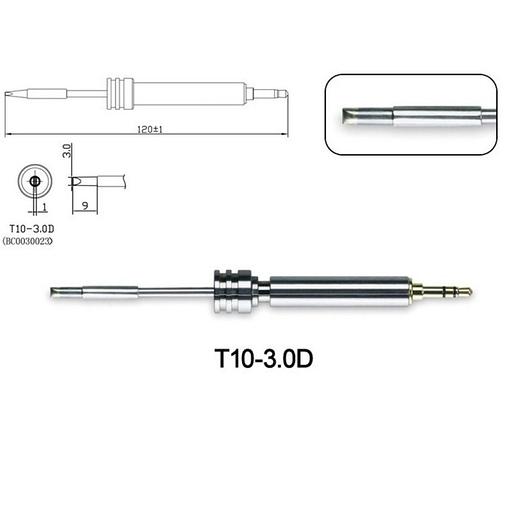 Аксессуары для пайки Atten Жало со встроенным нагревателем, T10-3.0D фото 2