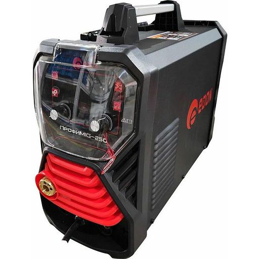 Сварочный аппарат полуавтоматический Edon ПрофиMIG-250 MIG 10,6 кВт 20-250А, MMA 13,1 кВт 20-250А, раб.цикл 60%, КПД 85%, диаметр: электроды 2-4мм, проволока 0,8-1ммMIG-MAG/NoGas/MMA/LIFT TIG/2T/4T/SYNСварка тонких металлов и нержавеющей стали. фото 3